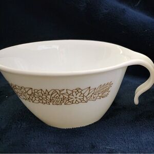 CORELLE WOODLAND HOOK HANDLE CUPS [2] VINTAGE COFFEE‎ TEA